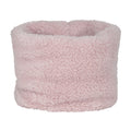 Beige - Back - Mountain Warehouse Womens-Ladies Isotherm Cosy Sherpa Snood Collar Neck Warmer