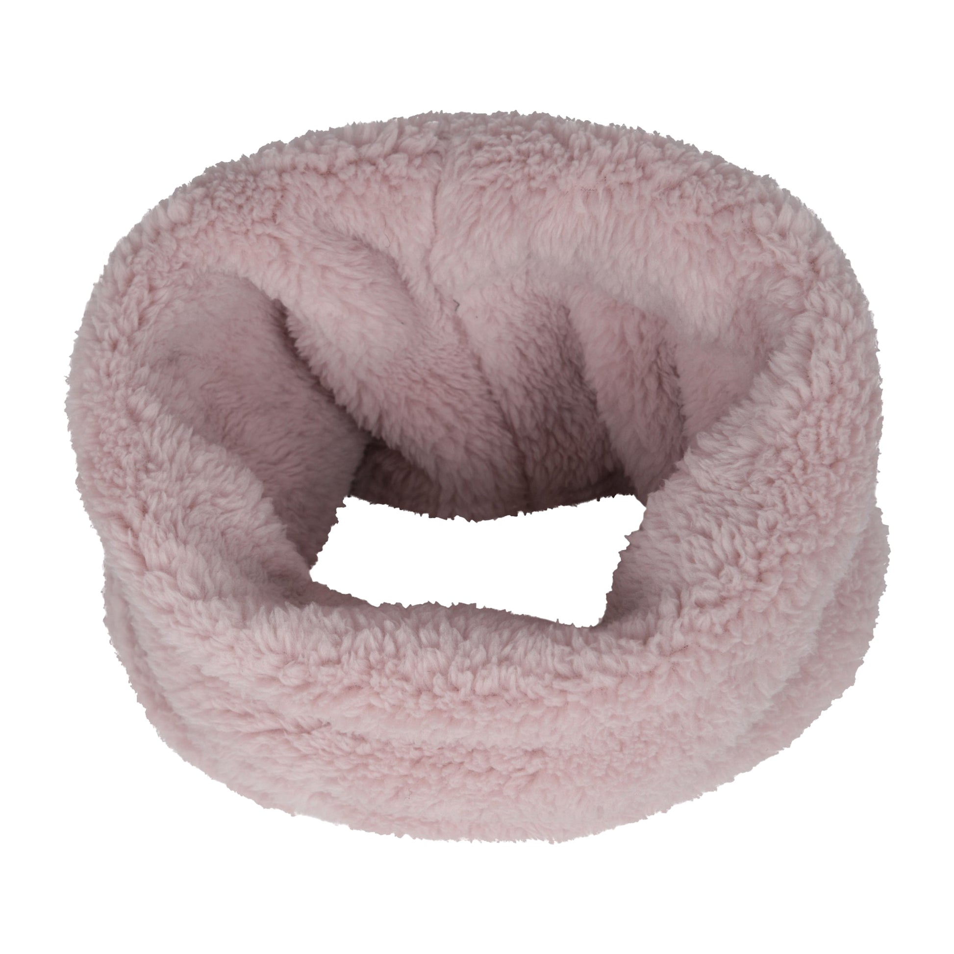 Beige - Side - Mountain Warehouse Womens-Ladies Isotherm Cosy Sherpa Snood Collar Neck Warmer