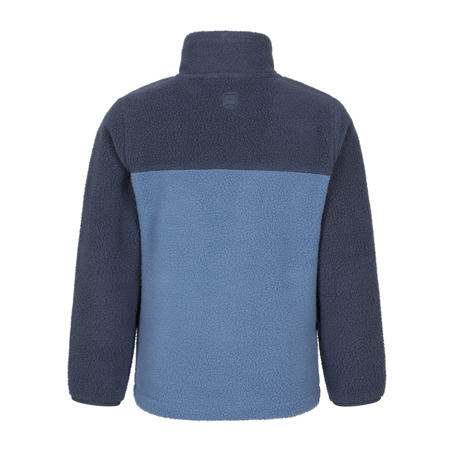 Blue - Back - Mountain Warehouse Childrens-Kids Colour Block Bonded Jacket