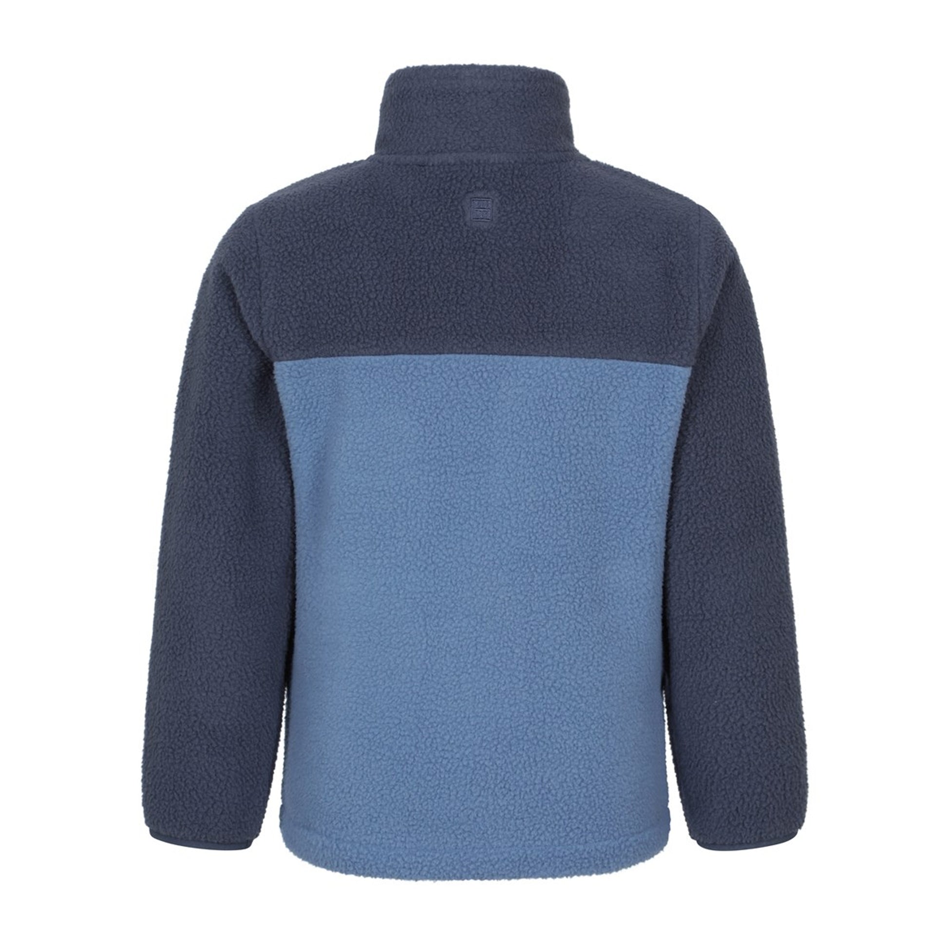 Blue - Back - Mountain Warehouse Childrens-Kids Colour Block Bonded Jacket