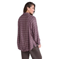 Red - Back - Mountain Warehouse Womens-Ladies Lottie Supersoft Relaxed Fit Shirt