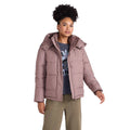 Taupe - Front - Animal Womens-Ladies Maeve Puffer Jacket