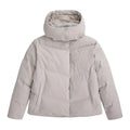 Cream - Front - Animal Womens-Ladies Tess Cropped Down Jacket