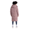 Taupe - Lifestyle - Animal Womens-Ladies Tess Longline Down Jacket