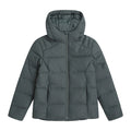 Dark Khaki - Front - Animal Womens-Ladies Tech Midweight Down Jacket