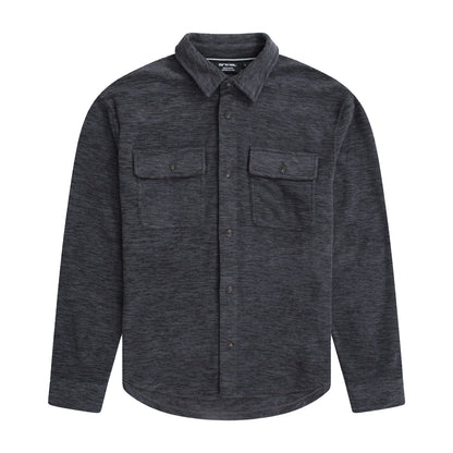 Navy - Front - Animal Mens George Fleece Shirt