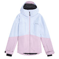Pale Blue - Front - Animal Womens-Ladies Juniper Panelled Ski Jacket