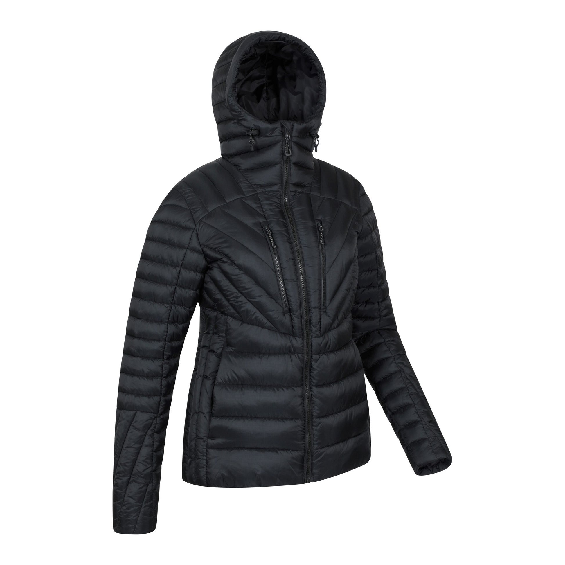 Black - Lifestyle - Mountain Warehouse Womens-Ladies Sky Padded Jacket