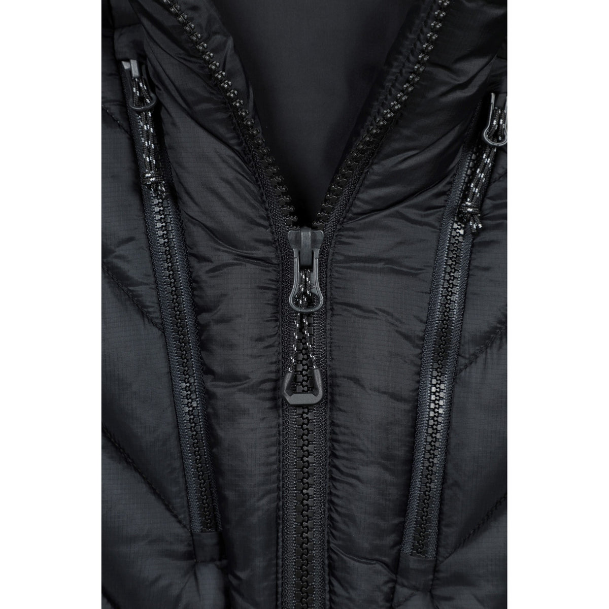 Black - Pack Shot - Mountain Warehouse Womens-Ladies Sky Padded Jacket