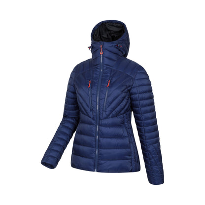 Bright Blue - Side - Mountain Warehouse Womens-Ladies Sky Padded Jacket