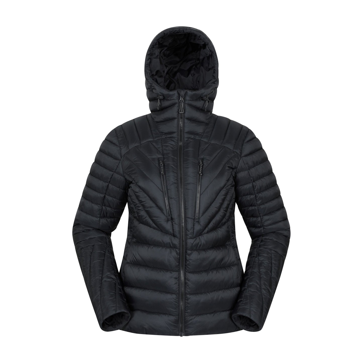 Black - Front - Mountain Warehouse Womens-Ladies Sky Padded Jacket