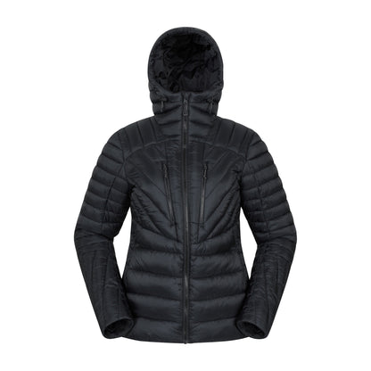 Black - Front - Mountain Warehouse Womens-Ladies Sky Padded Jacket
