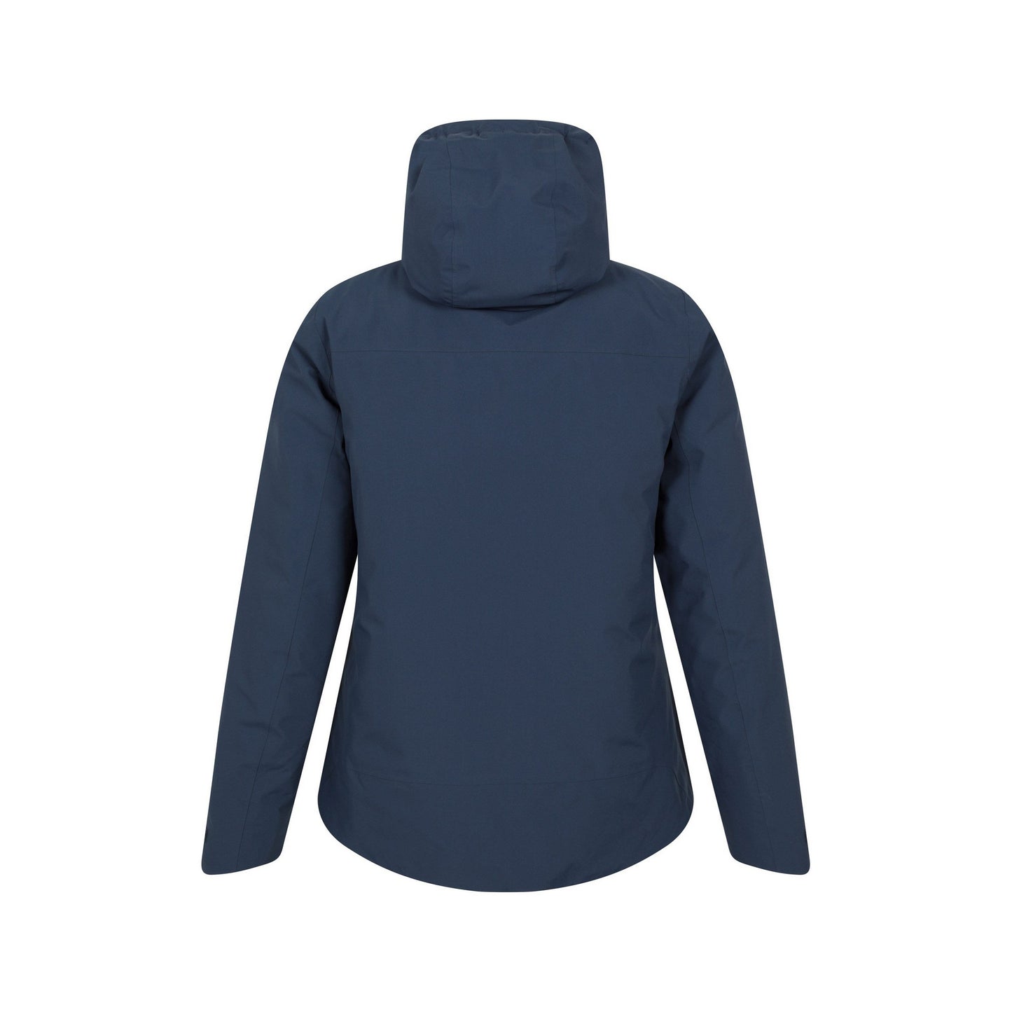Blue - Back - Mountain Warehouse Womens-Ladies Mallory Short Waterproof Padded Jacket