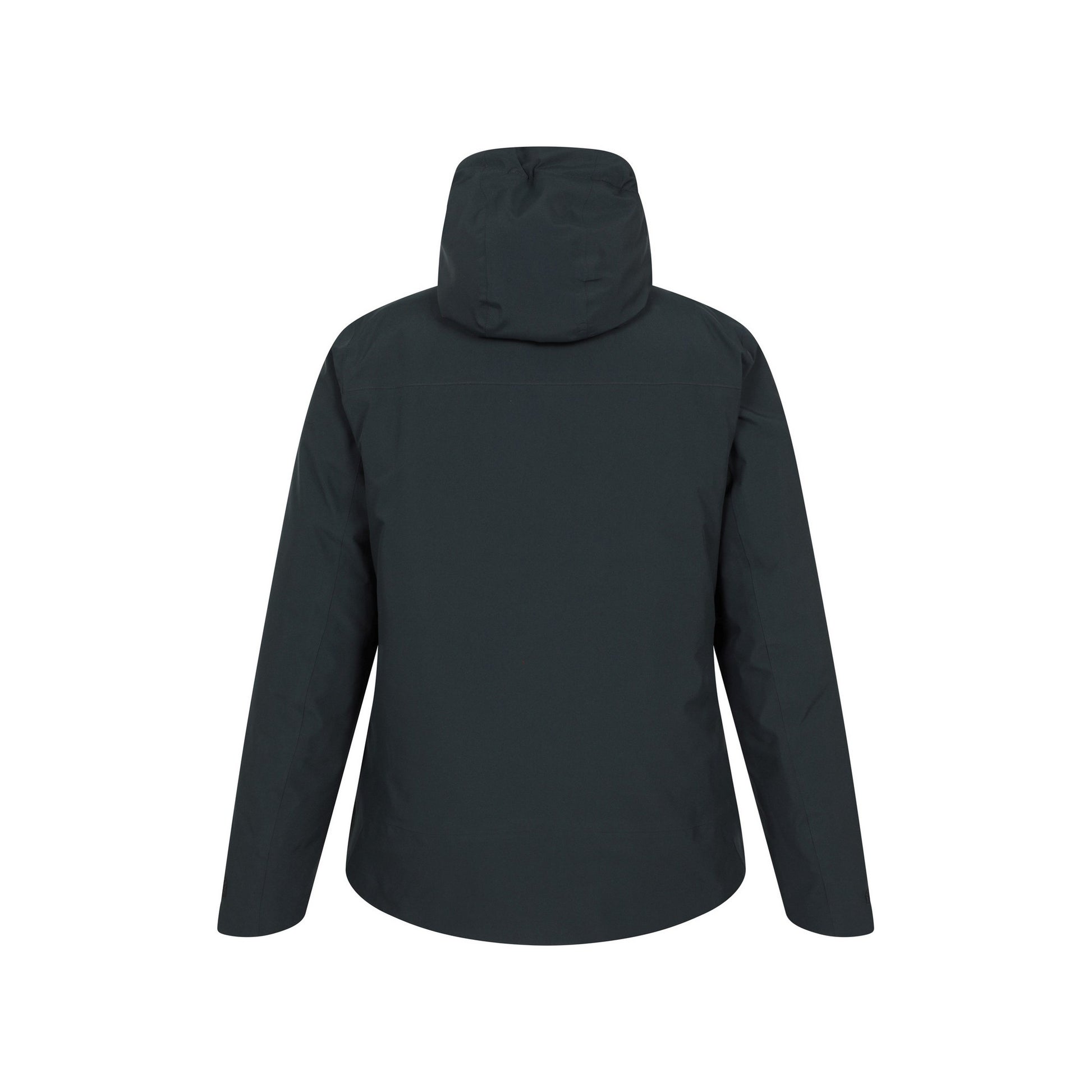Black - Back - Mountain Warehouse Womens-Ladies Mallory Short Waterproof Padded Jacket
