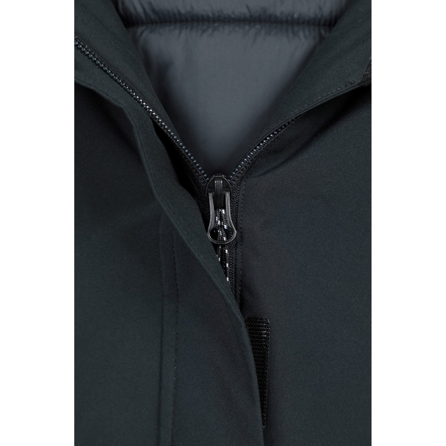 Black - Pack Shot - Mountain Warehouse Womens-Ladies Mallory Short Waterproof Padded Jacket