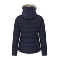 Navy - Back - Mountain Warehouse Womens-Ladies Comfort Padded Jacket