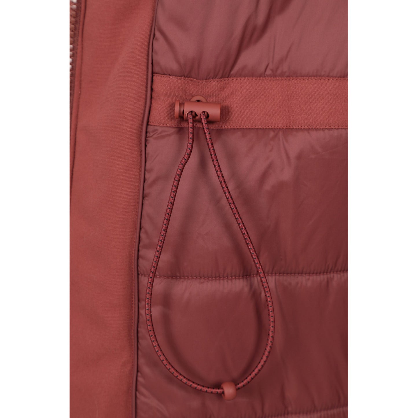 Rust - Pack Shot - Mountain Warehouse Womens-Ladies Maple Waterproof Padded Jacket