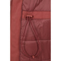 Rust - Pack Shot - Mountain Warehouse Womens-Ladies Maple Waterproof Padded Jacket