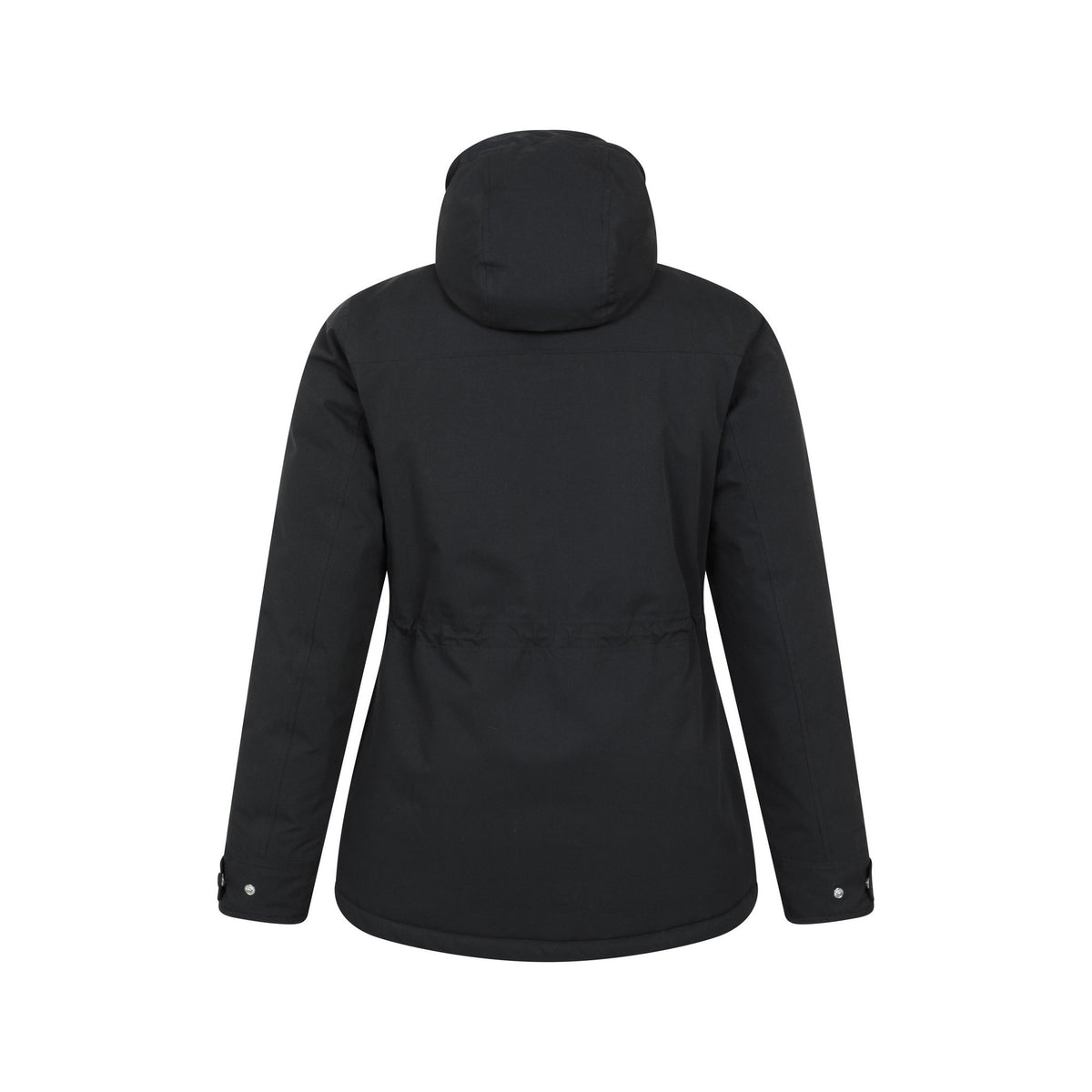 Black - Back - Mountain Warehouse Womens-Ladies Maple Waterproof Padded Jacket