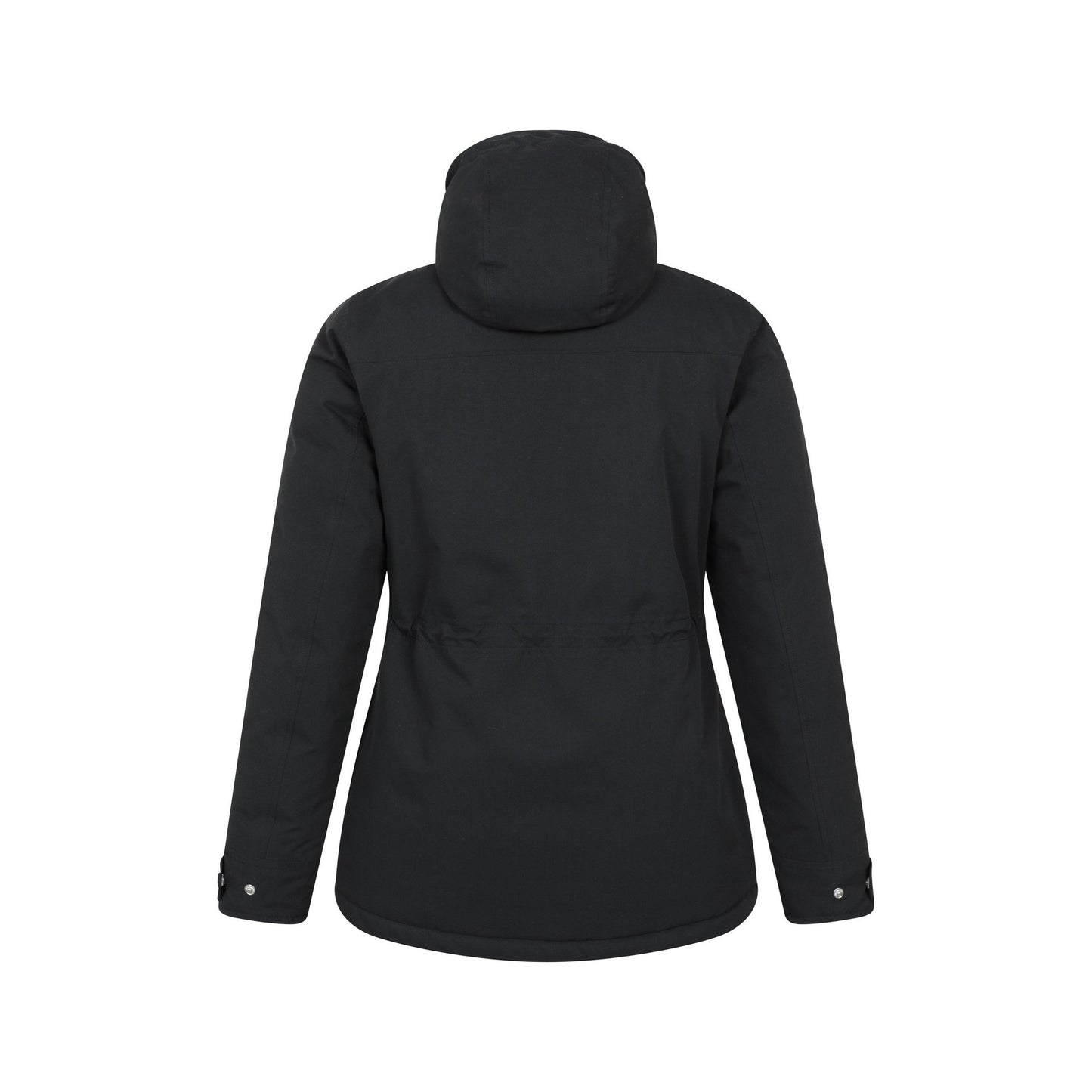 Black - Back - Mountain Warehouse Womens-Ladies Maple Waterproof Padded Jacket