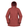 Rust - Front - Mountain Warehouse Womens-Ladies Maple Waterproof Padded Jacket