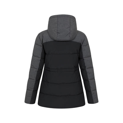 Black - Back - Mountain Warehouse Womens-Ladies Shock Padded Jacket