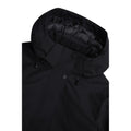 Black - Side - Animal Womens-Ladies Lisbon Waterproof Parka
