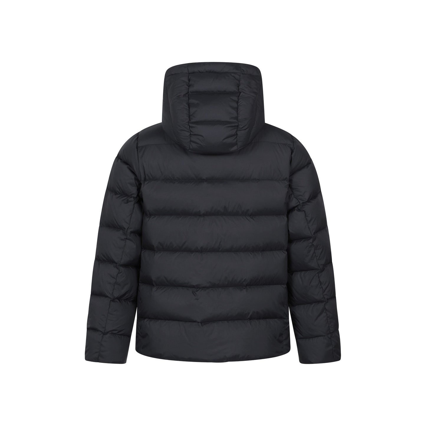 Black - Back - Mountain Warehouse Childrens-Kids Stratus Packable Jacket