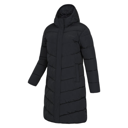 Black - Side - Mountain Warehouse Womens-Ladies Padded Jacket
