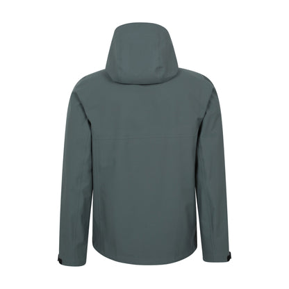 Light Khaki - Back - Mountain Warehouse Mens Gael Waterproof Jacket