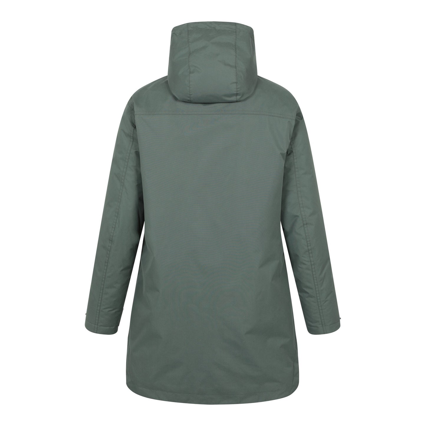 Khaki Green - Back - Mountain Warehouse Womens-Ladies Riviera Padded Waterproof Jacket