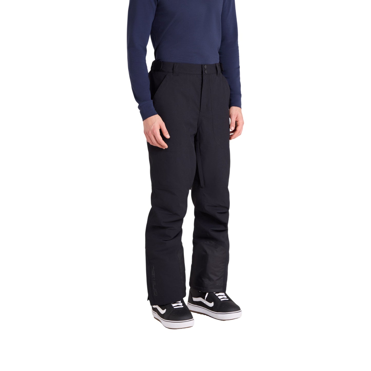 Black - Pack Shot - Animal Morzine Waterproof Ski Trousers
