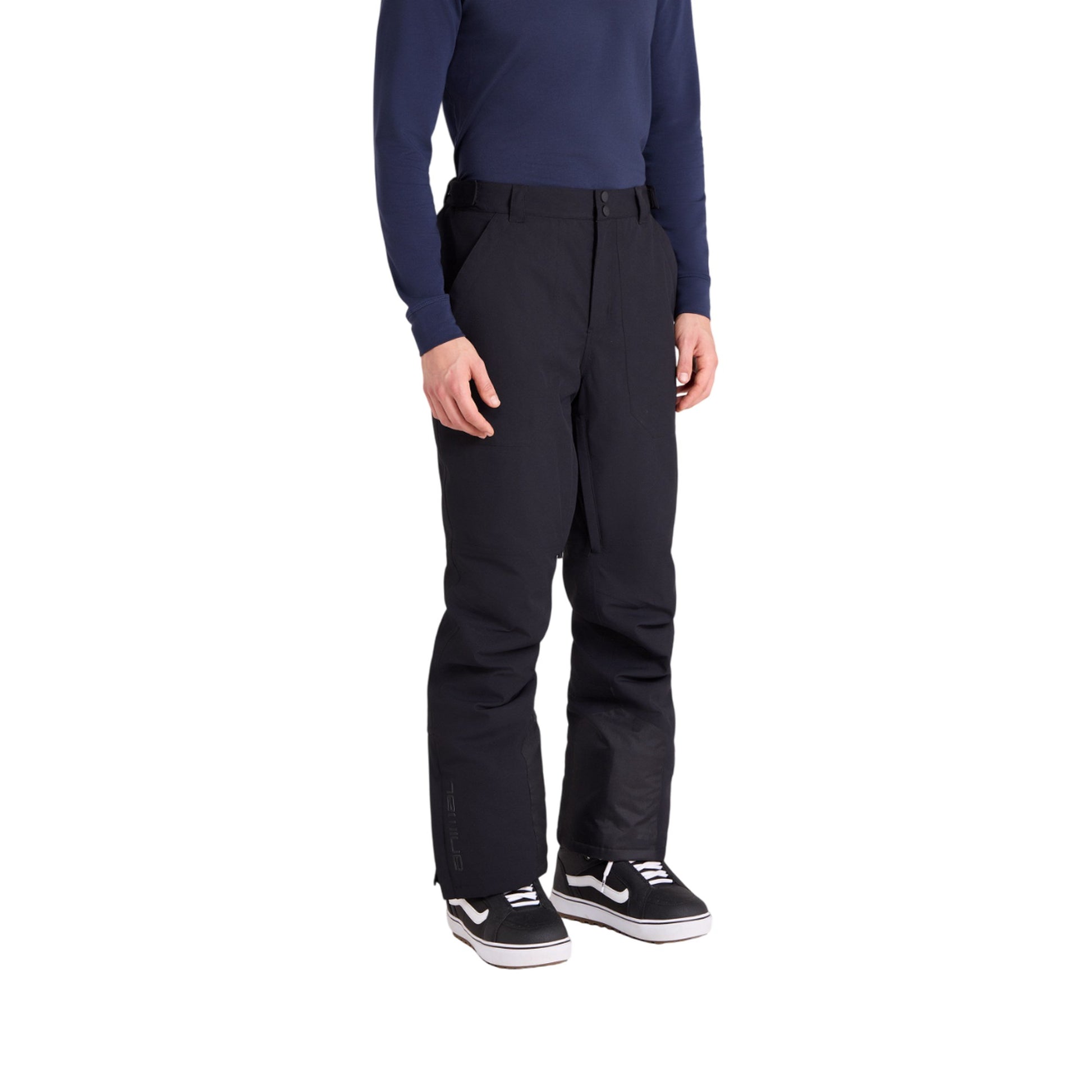 Black - Pack Shot - Animal Morzine Waterproof Ski Trousers