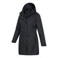 Black - Side - Mountain Warehouse Womens-Ladies Rain On 3 in 1 Waterproof Jacket