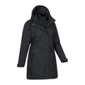Black - Lifestyle - Mountain Warehouse Womens-Ladies Rain On 3 in 1 Waterproof Jacket