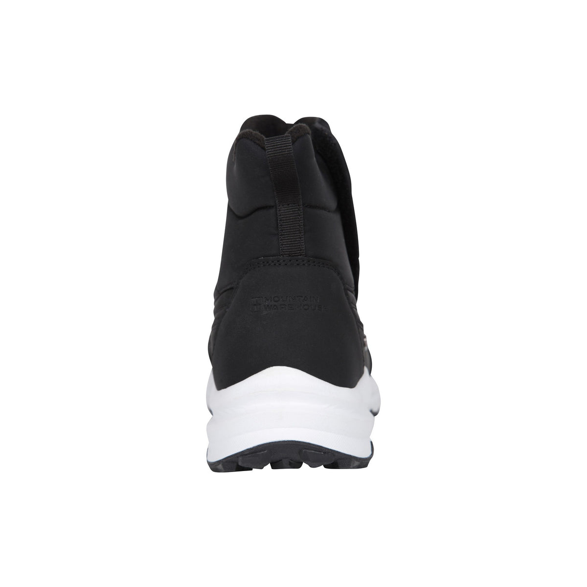 Black - Back - Mountain Warehouse Womens-Ladies Chicago Thermal Fleece Lined Snow Boots