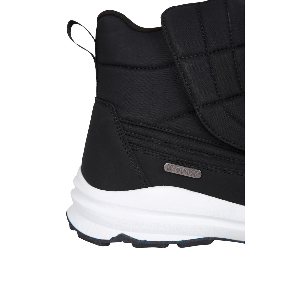 Black - Close up - Mountain Warehouse Womens-Ladies Chicago Thermal Fleece Lined Snow Boots