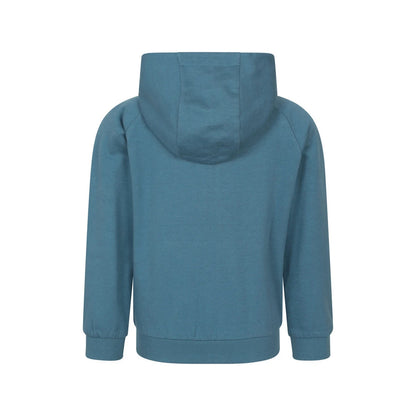 Blue - Back - Mountain Warehouse Childrens-Kids Moon Mountain Full Zip Hoodie