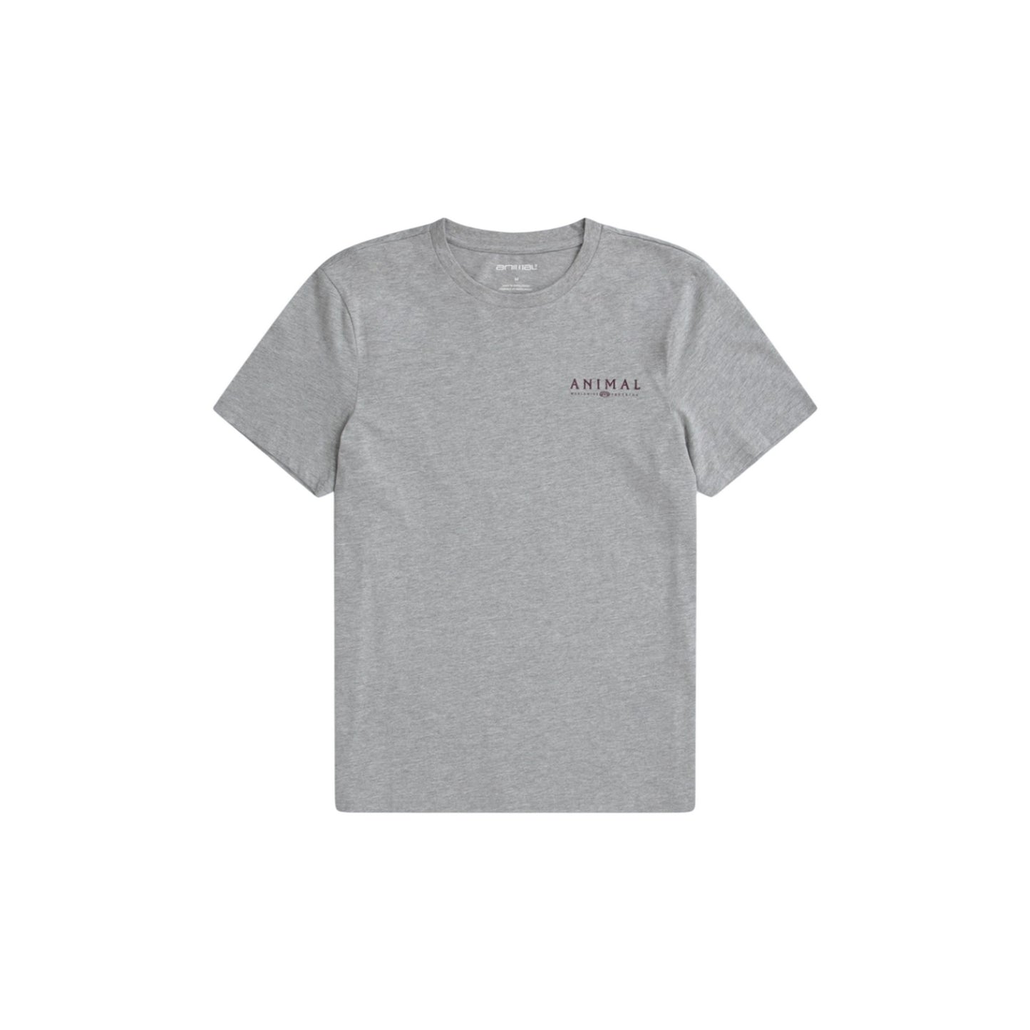 Grey - Back - Animal Mens Driftoff Pyjama Set
