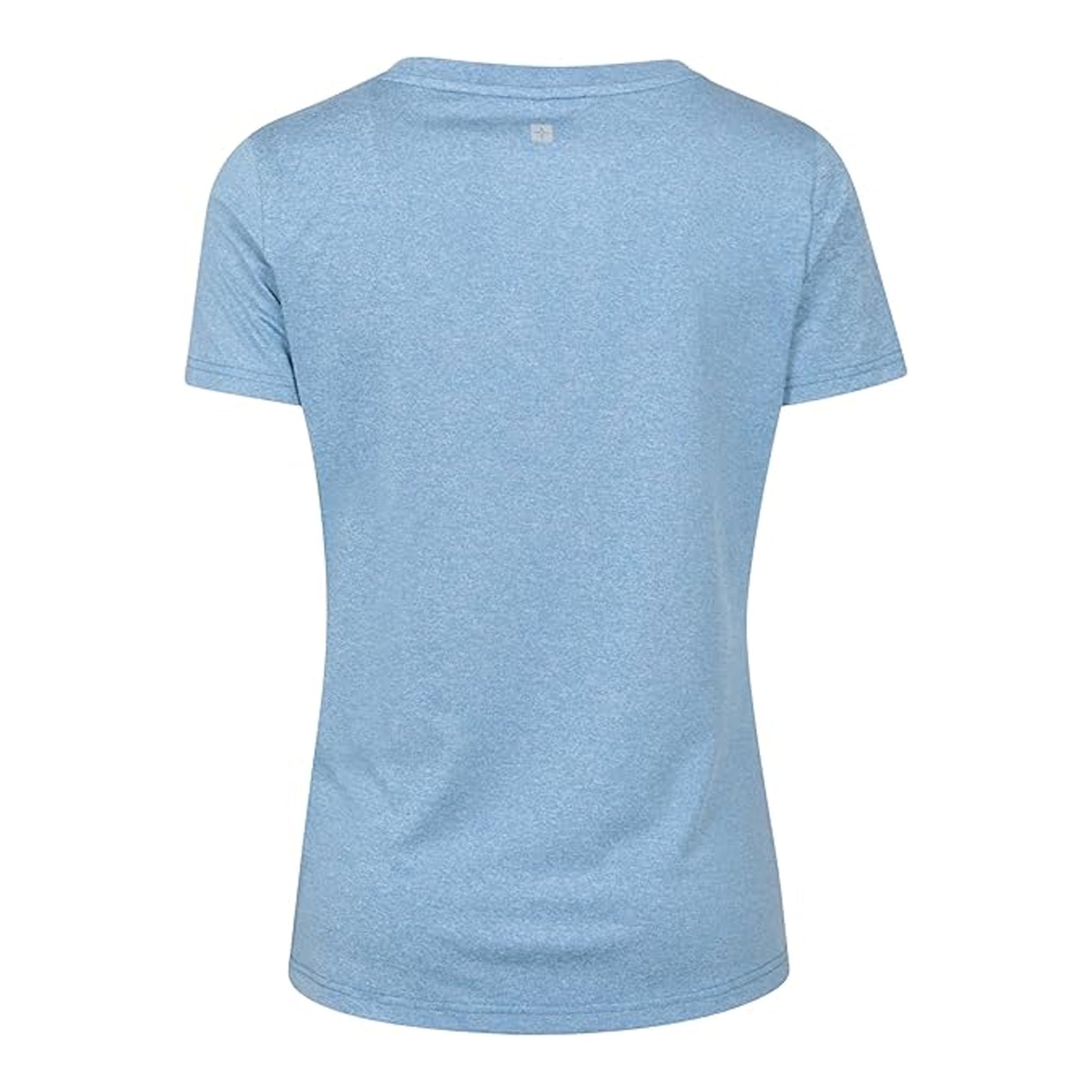 Blue - Back - Mountain Warehouse Womens-Ladies Vitality V Neck T-Shirt