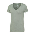 Pink - Front - Mountain Warehouse Womens-Ladies Vitality V Neck T-Shirt