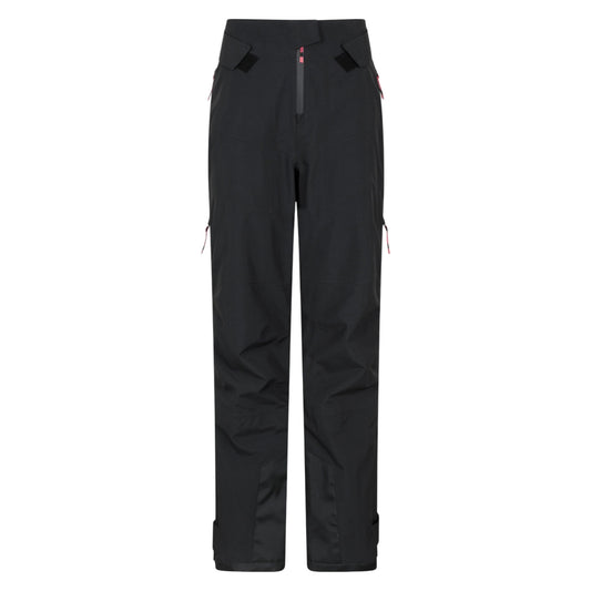 Black - Front - Mountain Warehouse Womens-Ladies Cortina Extreme 3 Layer Ski Trousers