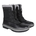 Black - Front - Mountain Warehouse Mens Thermal Waterproof Snow Boots