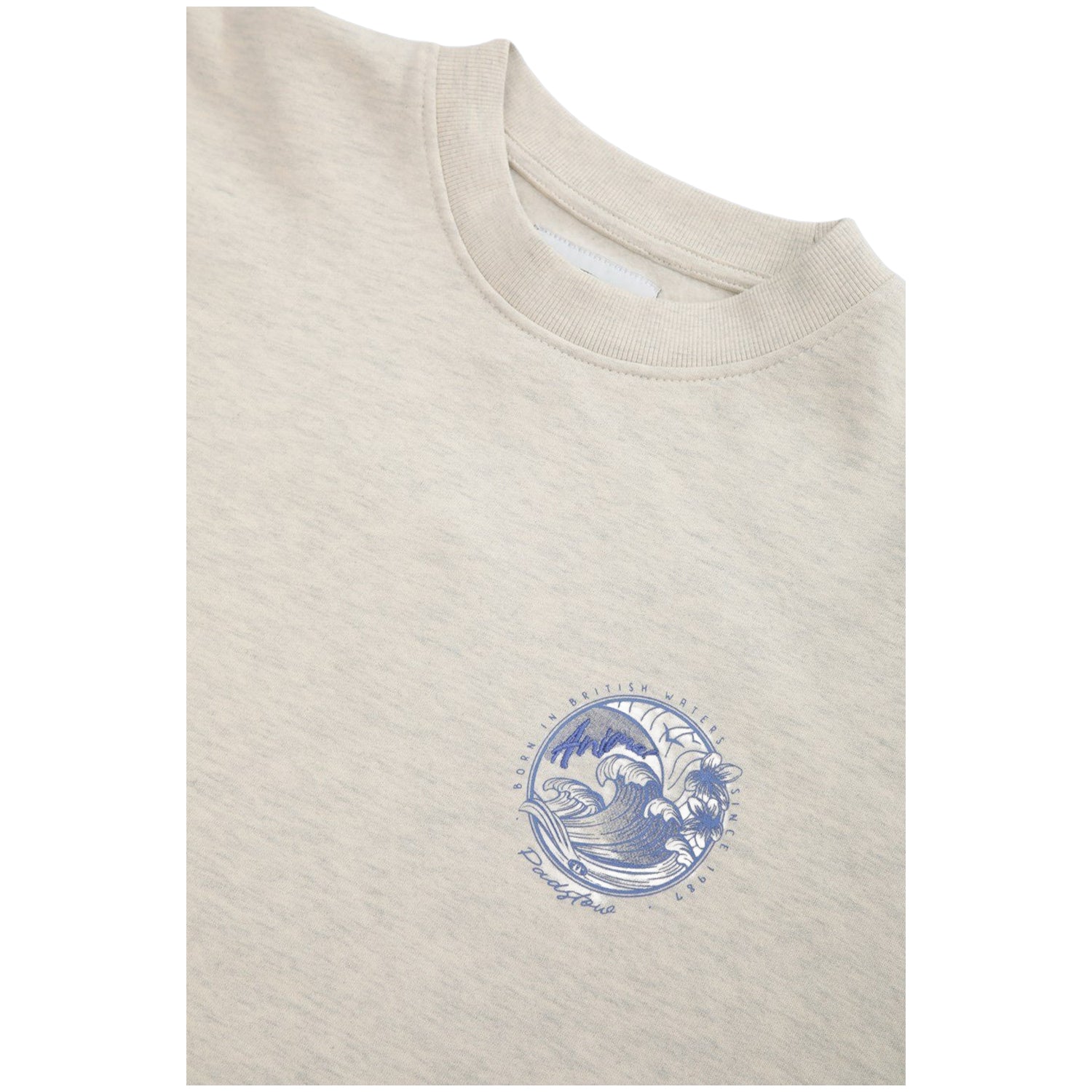 Light Beige - Side - Animal Womens-Ladies Dakota St Ives Sweatshirt