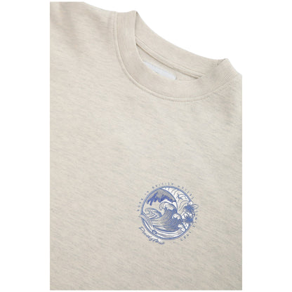 Light Beige - Side - Animal Womens-Ladies Dakota St Ives Sweatshirt