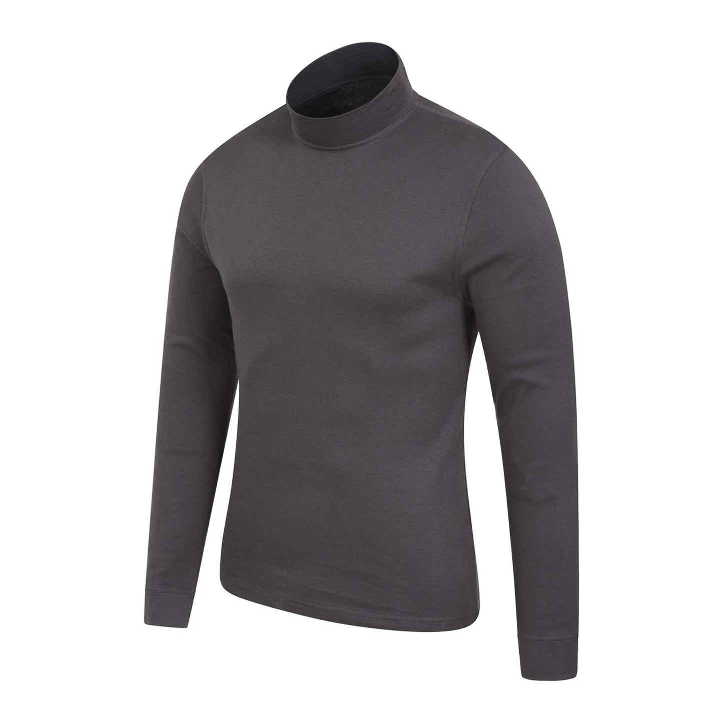 Grey - Lifestyle - Mountain Warehouse Mens Meribel Turtle Neck Base Layer Top