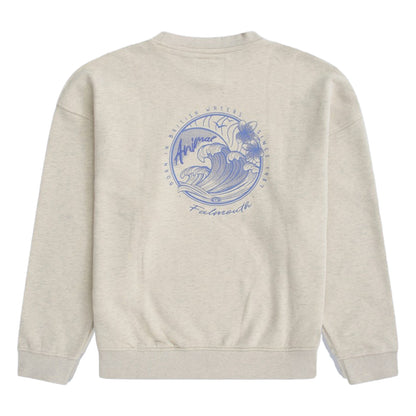 Light Beige - Back - Animal Womens-Ladies Dakota Bude Sweatshirt