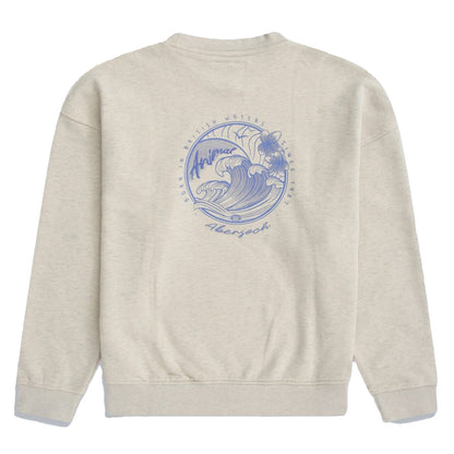 Light Beige - Back - Animal Womens-Ladies Dakota Falmouth Sweatshirt