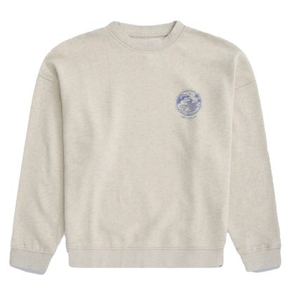 Light Beige - Front - Animal Womens-Ladies Dakota Falmouth Sweatshirt