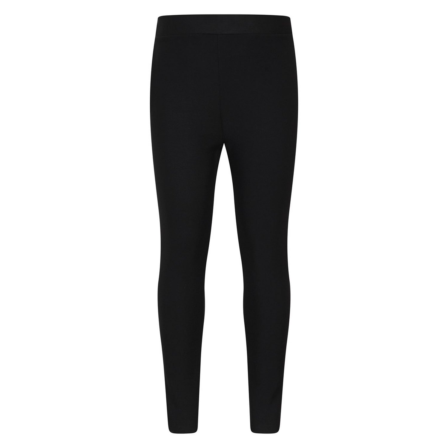 Black - Back - Mountain Warehouse Childrens-Kids Borg Lined Thermal Leggings